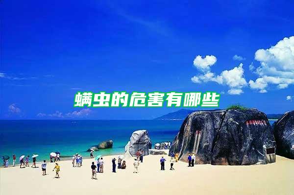 螨蟲的危害有哪些