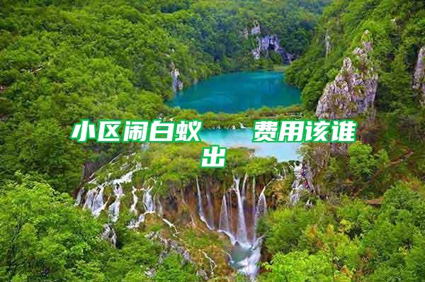 小區鬧白蟻   費用該誰出