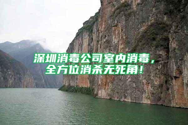 深圳消毒公司室內消毒，全方位消殺無死角！