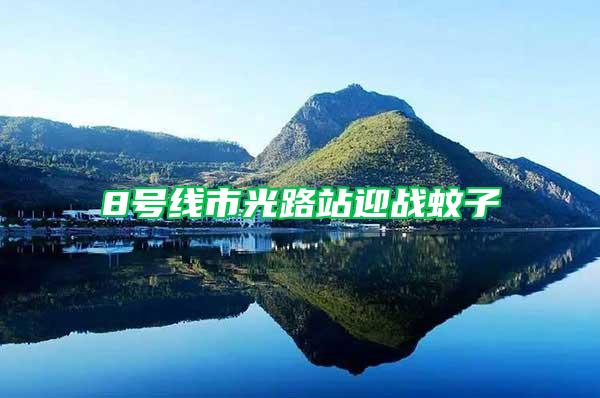 8號線市光路站迎戰蚊子