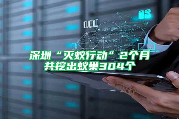 深圳“滅蟻行動(dòng)”2個(gè)月共挖出蟻巢304個(gè)