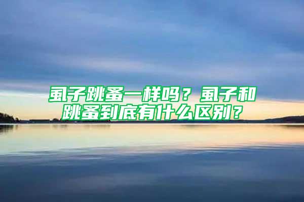 虱子跳蚤一樣嗎？虱子和跳蚤到底有什么區別？