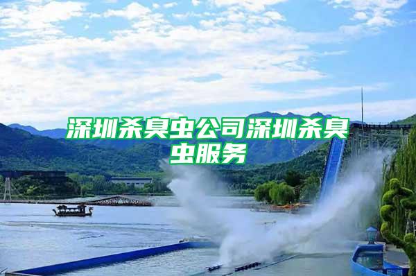 深圳殺臭蟲公司深圳殺臭蟲服務