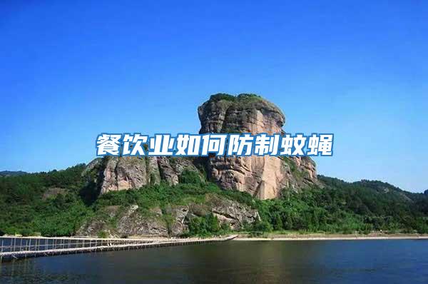 餐飲業如何防制蚊蠅