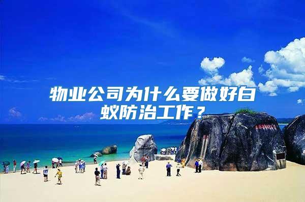 物業(yè)公司為什么要做好白蟻防治工作？