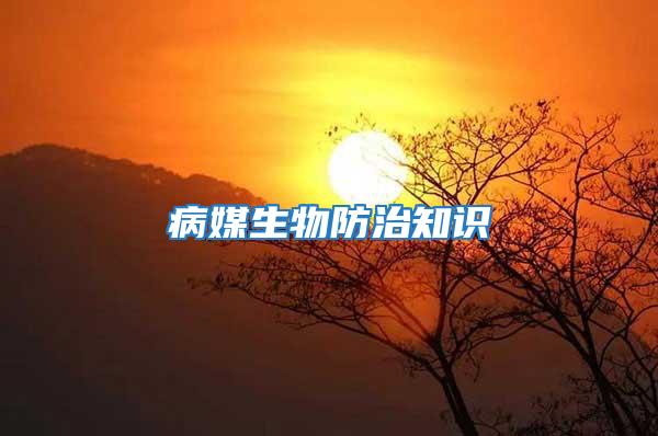 病媒生物防治知識