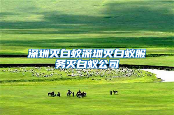 深圳滅白蟻深圳滅白蟻服務(wù)滅白蟻公司