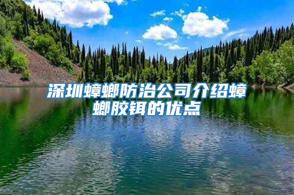 深圳蟑螂防治公司介紹蟑螂膠鉺的優(yōu)點(diǎn)
