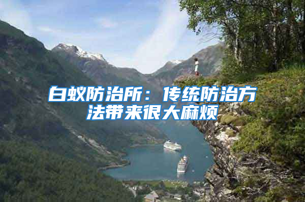白蟻防治所：傳統防治方法帶來很大麻煩